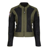 MOTOGIRL JODIE JACKET | KHAKI GREEN