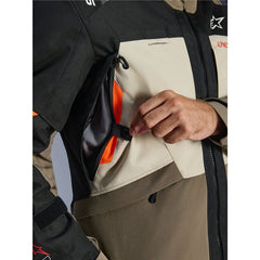 Alpinestars Andes Pro Drystar XF Jacket Walnut Aluminum