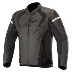 Alpinestars Jaws v3 Leather Jacket Black Black