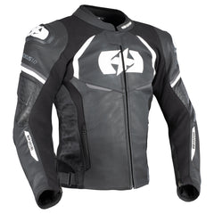 Oxford Nexus 1.0 Leather MS Jkt Blk/Wht