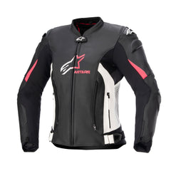 Alpinestars Stella Gp Plus V4 Leather Jkt Black/W/Diva Pink