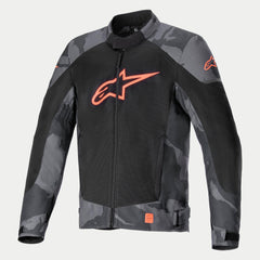 Alpinestars T SP X Superair Jacket Grey Camo R/Fluo