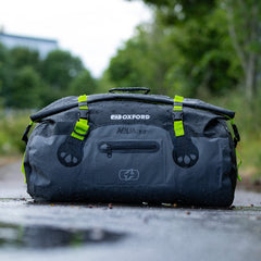 Oxford Aqua T-50 Roll Bag- Black/Grey/Fluo