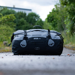 Oxford Aqua T-70 Roll Bag- Grey/Black