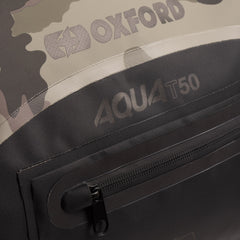 Oxford Aqua T-50 Roll Bag- Camouflage/Black