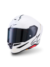 Alpinestars S-R7 Solid Helmet - White Glossy