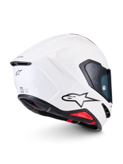 Alpinestars S-R7 Solid Helmet - White Glossy