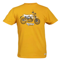 Honda Monkey T-shirt - Yellow
