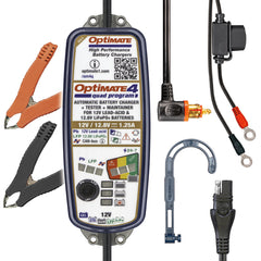 OptiMate 4 Quad 12V Battery Optimiser Premium - CANBUS