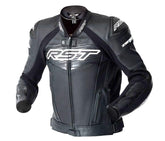 RST Tractech Evo D3O Leather Jacket - Black/White