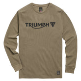 Triumph Bettmann long sleeve waffle tee