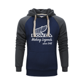 Honda Legend Maker Hoodie - Grey/ Blue