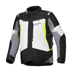 Alpinestars ST-1 WP Jacket Ice Grey Black Yellow Fluo