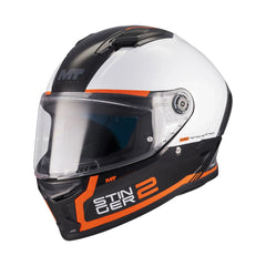 MT Stinger 2 Core B0 Gloss Black White Orange