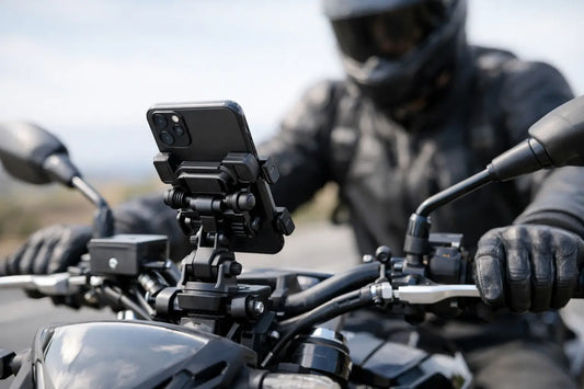 Motorcycle Phone Mount Vibration Damper Guide