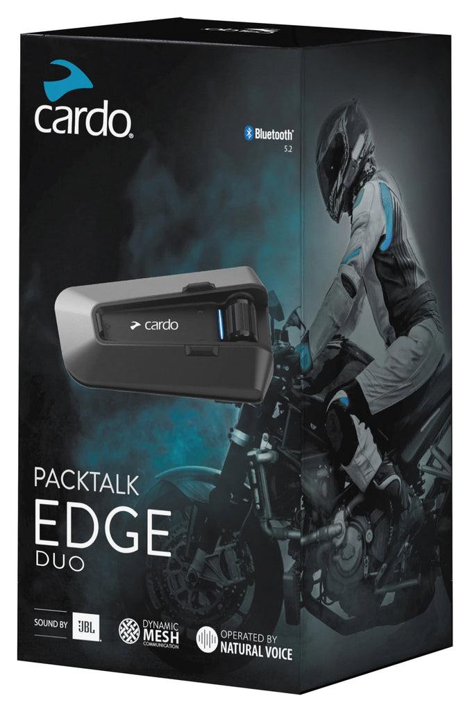 Cardo Packtalk Edge- Dual – Bridge Motorcycles Limited