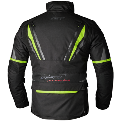 RST PARAGON 7 JACKET BLACK FLURO