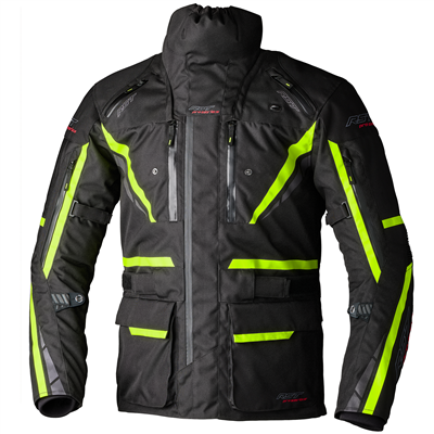 RST PARAGON 7 JACKET BLACK FLURO