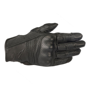 ALPINESTARS MUSTANG LEATHER GLOVES | BLACK