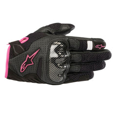 ALPINESTARS STELLA SMX-1 AIR V2 GLOVES | BLACK/FUCH