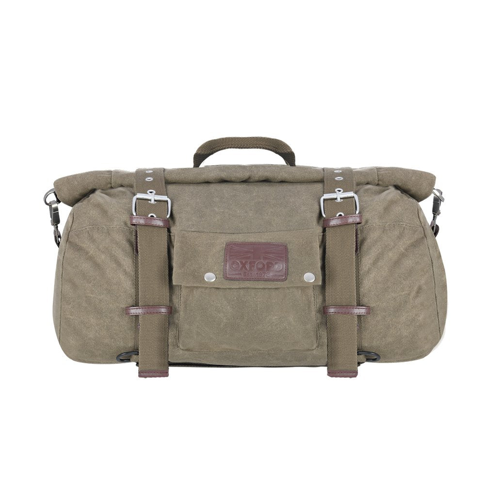 Oxford Heritage Roll Bag Khaki 30L