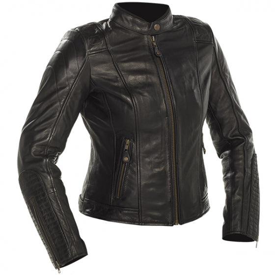 RICHA LAUSANNE LADY LEATHER JACKET | BLACK