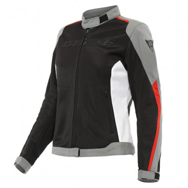 DAINESE HYDRAFLUX 2 AIR LADY DD JACKET 60F | GREY/RED