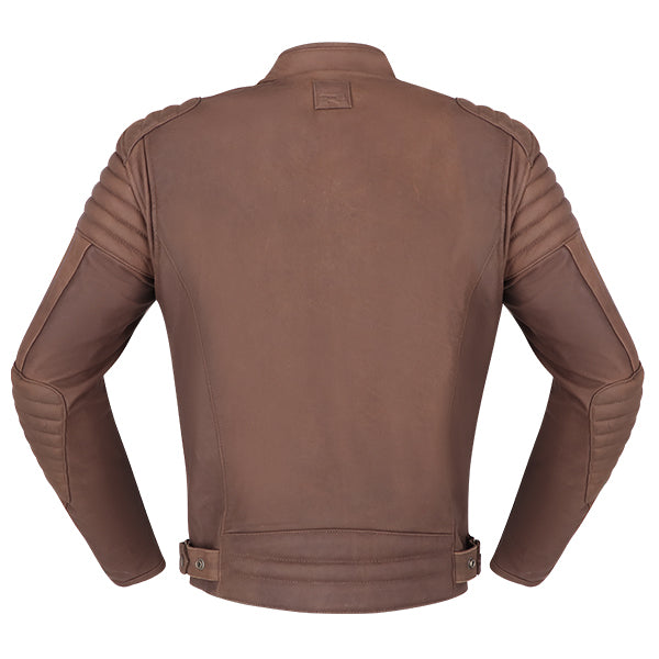 RICHA CHARLESTON LEATHER JACKET | BROWN