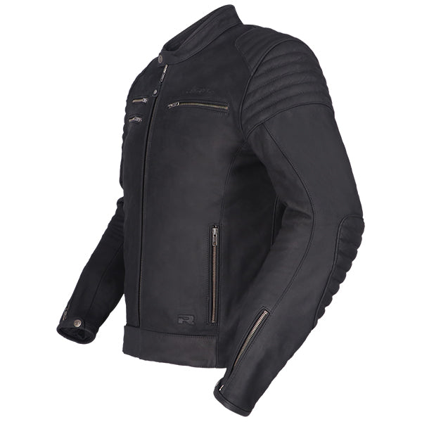 RICHA CHARLESTON LEATHER JACKET | BLACK