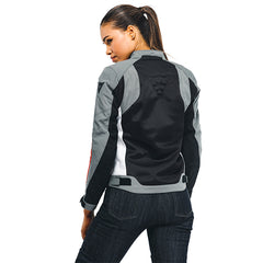 DAINESE HYDRAFLUX 2 AIR LADY DD JACKET 60F | GREY/RED