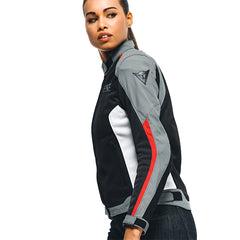 DAINESE HYDRAFLUX 2 AIR LADY DD JACKET 60F | GREY/RED