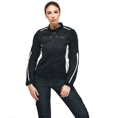 DAINESE HYDRAFLUX 2 AIR LADY DD JACKET 948 | BLACK/WHITE