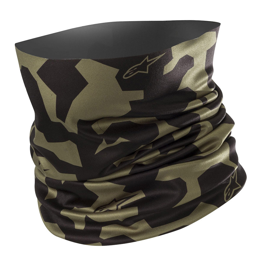 ALPINESTARS CAMO NECK TUBE | GREEN/BLACK