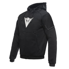 DAINESE DAEMON-X SAFETY HOODIE 948 | BLACK/WHITE