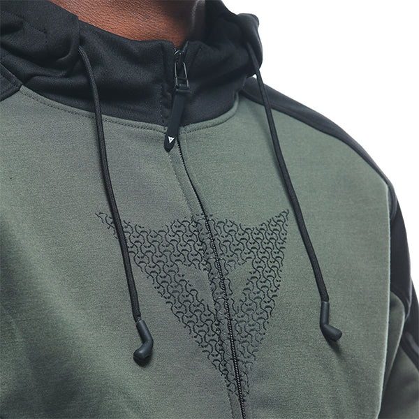 DAINESE DAEMON-X SAFETY HOODIE 731 | GREEN