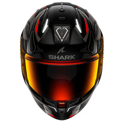 SHARK SKWAL i3 LINIK KAR | BLACK/RED