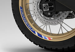 Honda XL750 Transalp Wheel Stripes - Pearl Glare White