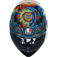 AGV K3 ROSSI WINTER TEST 2018