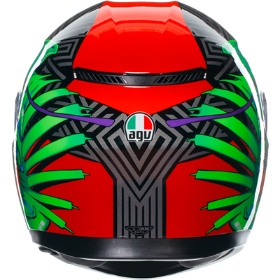 AGV K3 KAMALEON - Black/Green