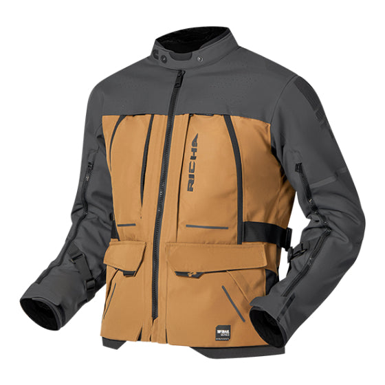 RICHA INFINITY 3 ADVENTURE JACKET - BROWN/GREY