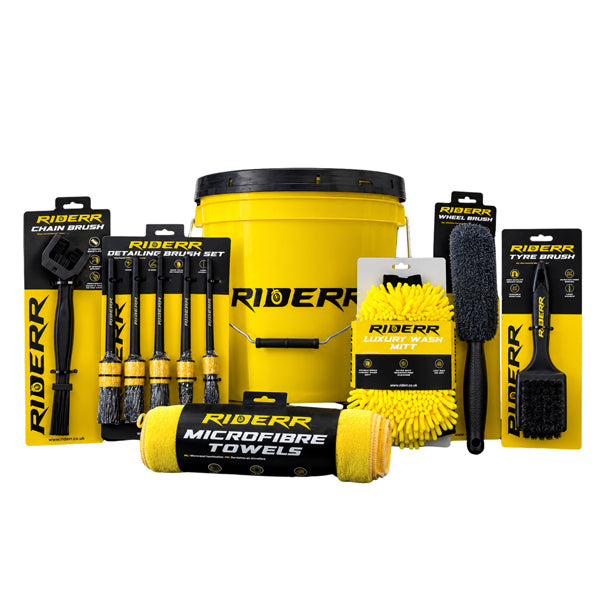 RIDERR BUCKET WASH BUNDLE 7PC