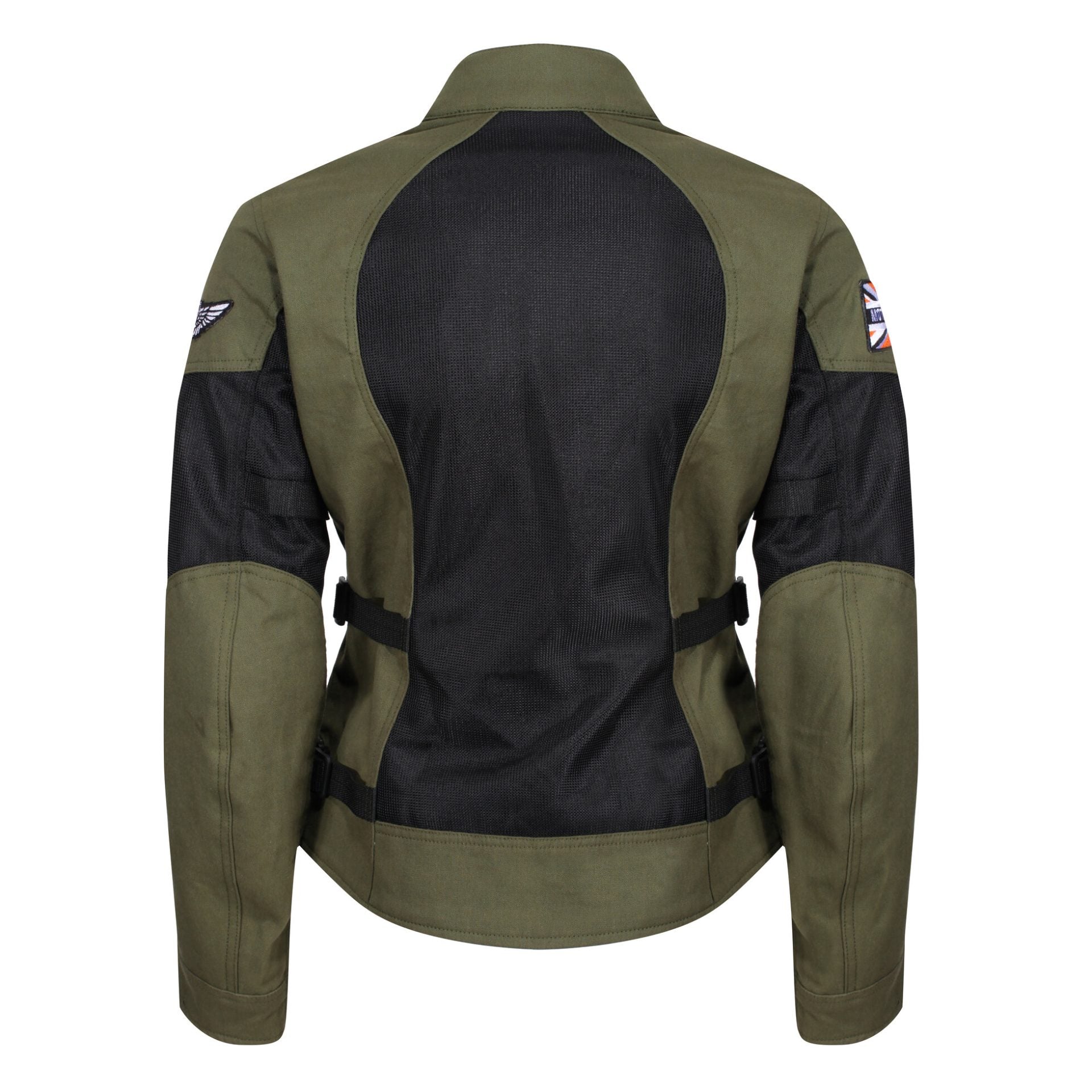 MOTOGIRL JODIE JACKET | KHAKI GREEN