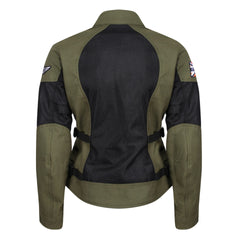 MOTOGIRL JODIE JACKET | KHAKI GREEN