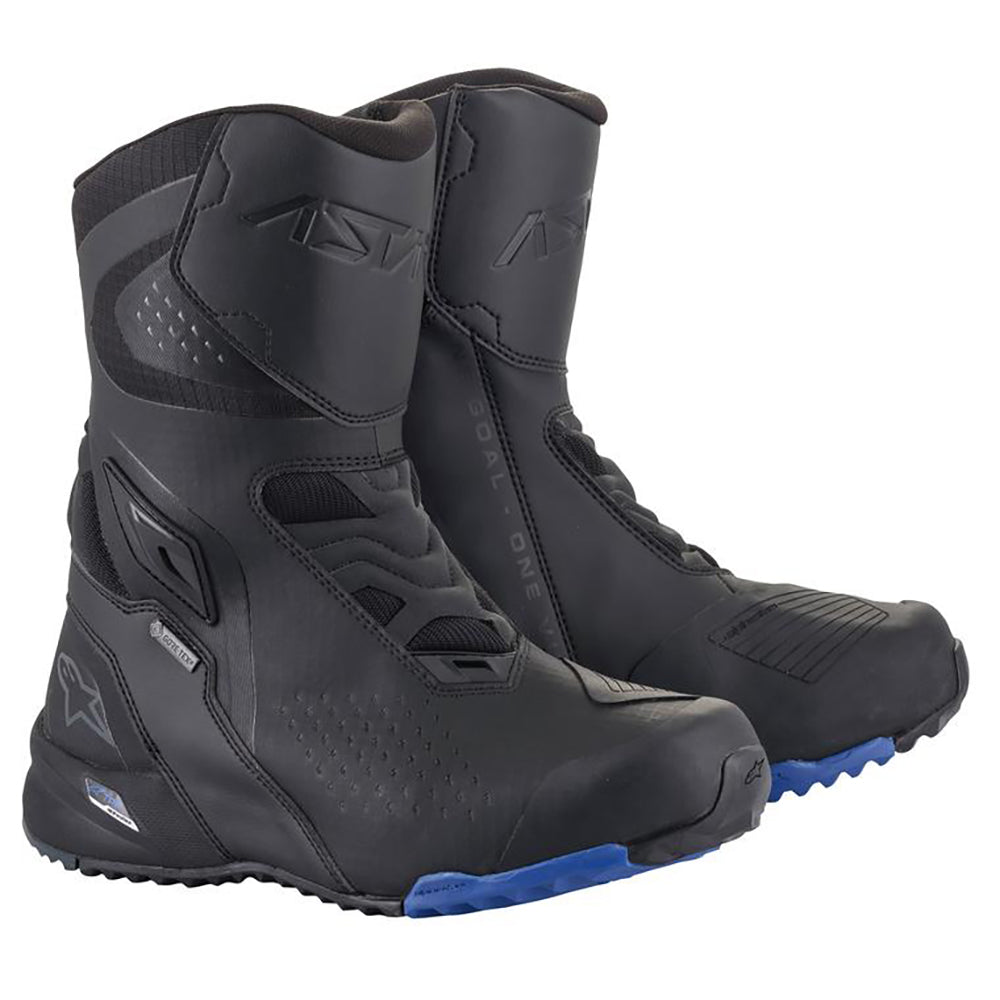 ALPINESTARS RT-8 GTX BOOTS | BLACK/BLUE