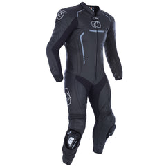 Oxford Stradale Men's 1 Piece Leather Suit Stealth Black