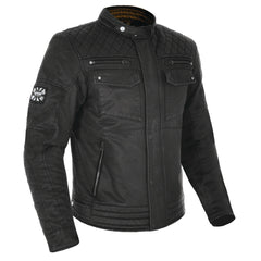 Oxford Hardy Wax Jacket Black - TM2504014XL