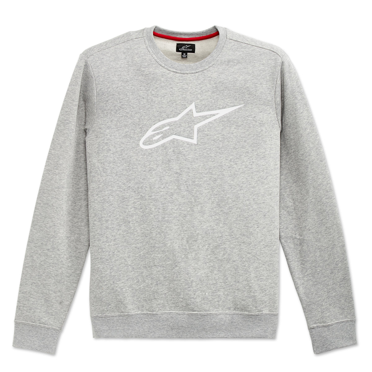 Alpinestars Ageless Crew Fleece Grey Heather/White