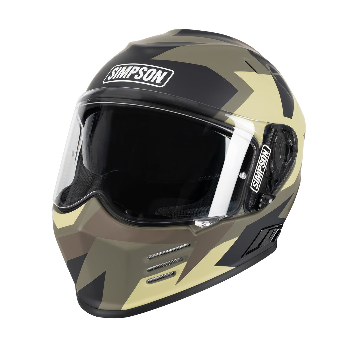 Simpson Venom Comanche (ECE-22.06)- Green/Brown