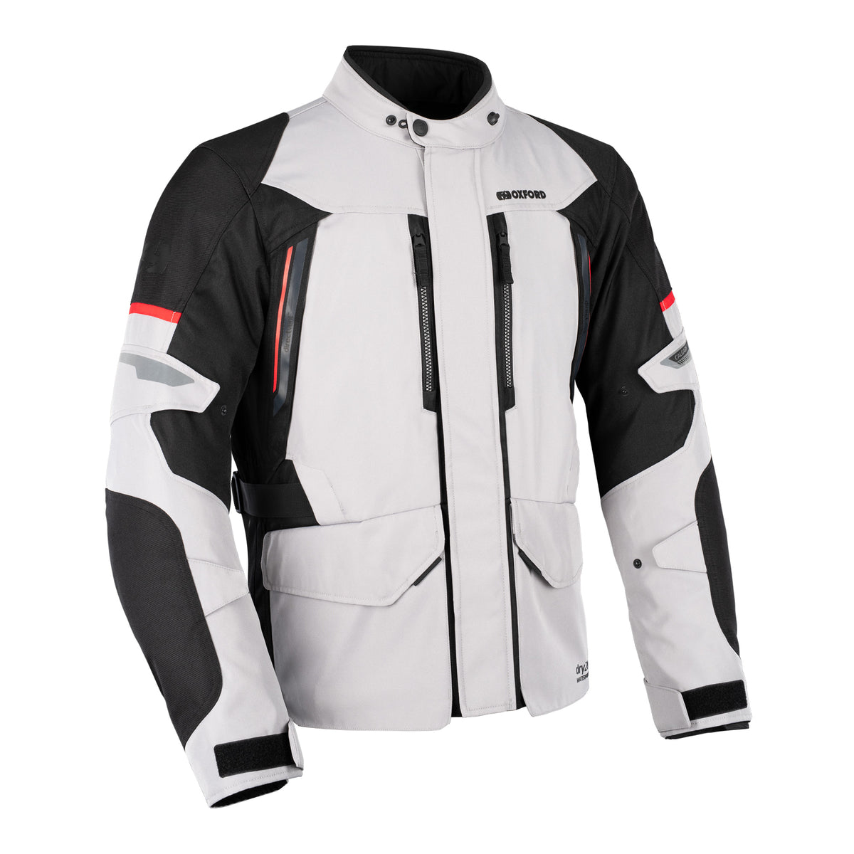 Oxford Calgary 2.0 D2D MS Jkt Silver/Black