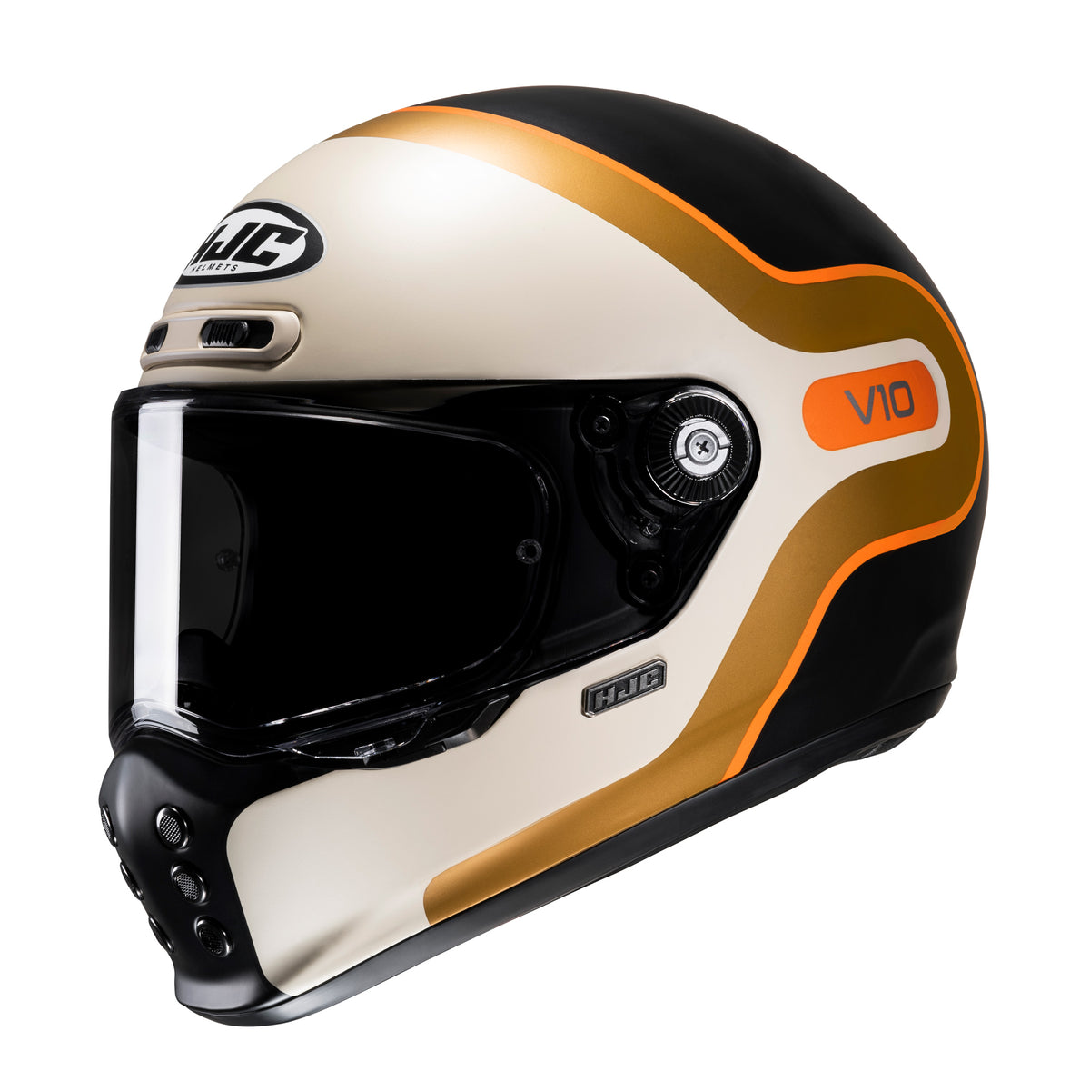HJC V10 Grape MC7SF Gold Orange
